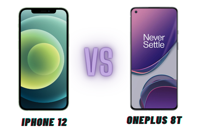 iPhone 12 VS OnePlus 8T