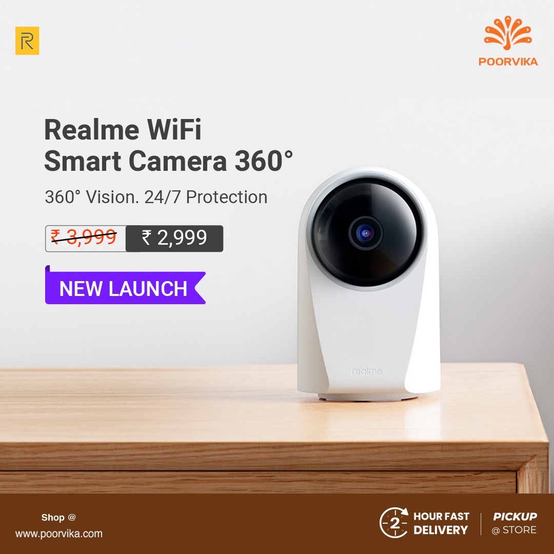 Realme WiFi Smart Camera 360° Full Specifications