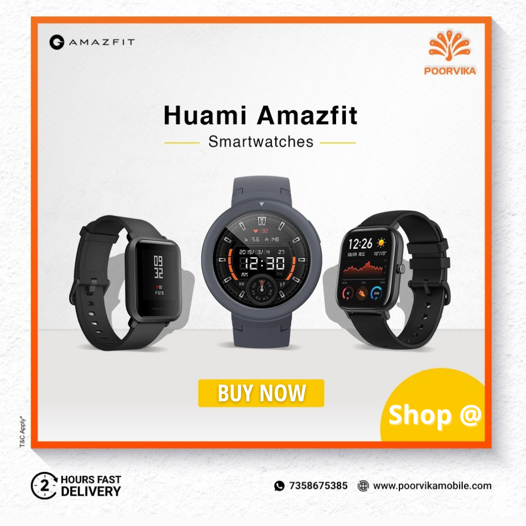 Huami discount smartwatch price