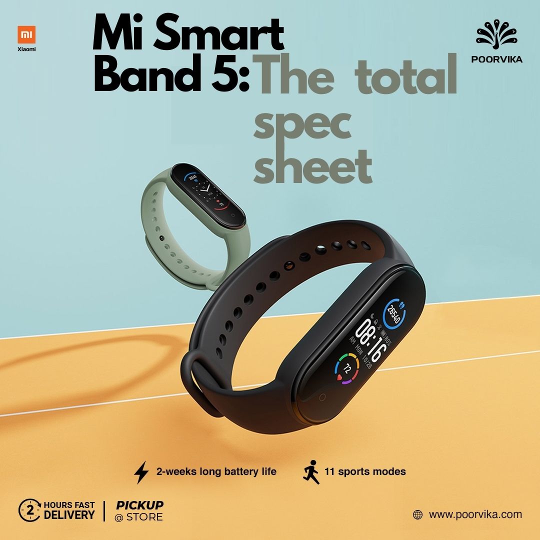 Mi smart band 5 battery life sale