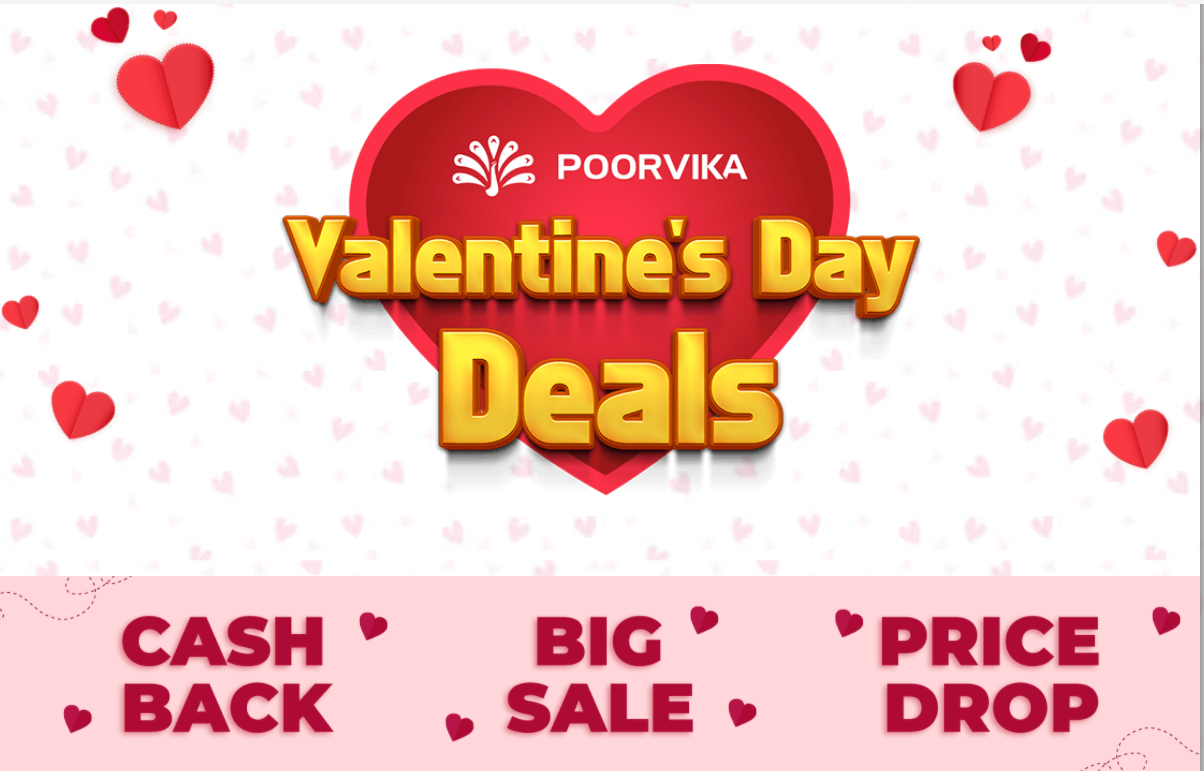 Best Valentine Day Deals Offer 2021 Poorvika