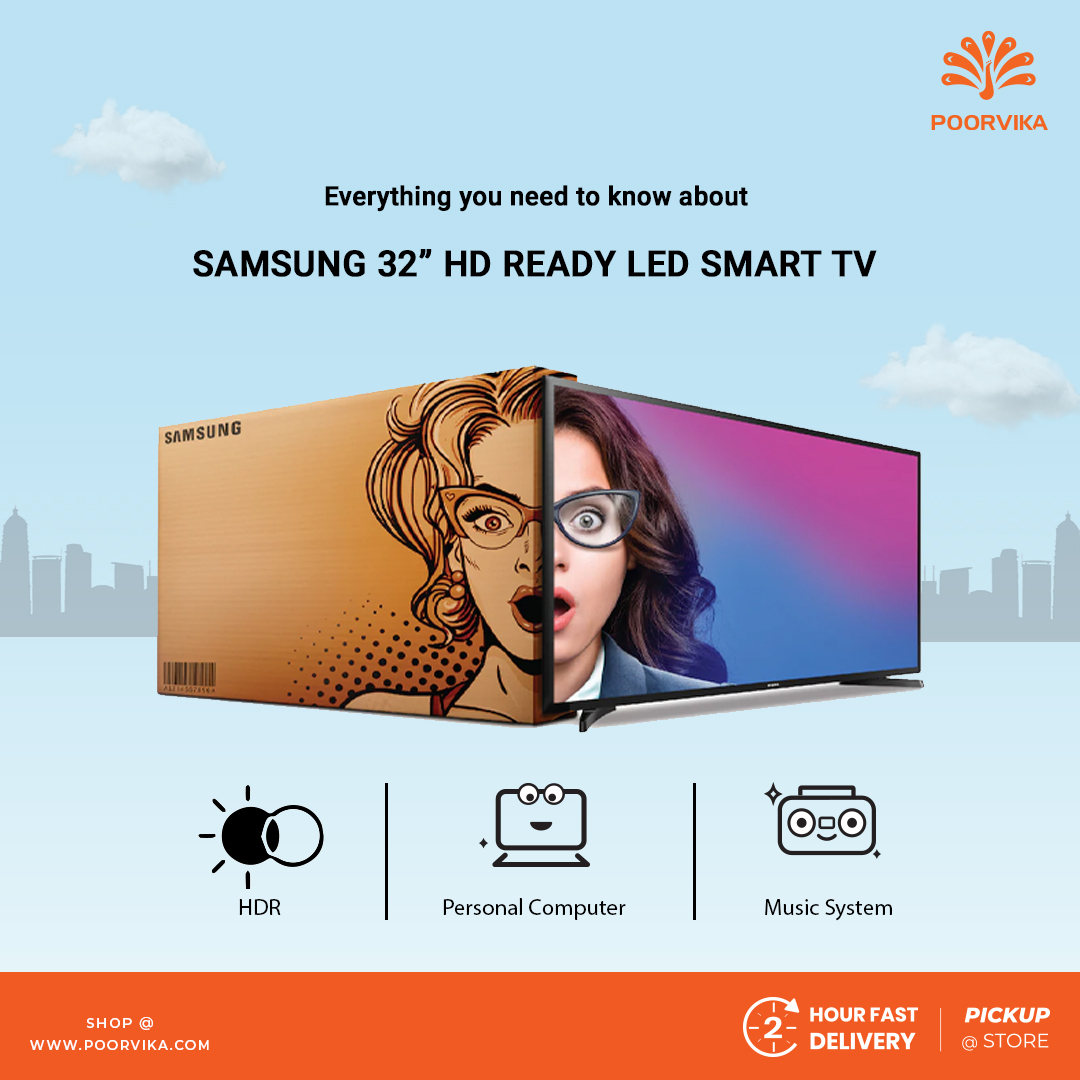 Samsung 80cm HD Ready LED Smart TV