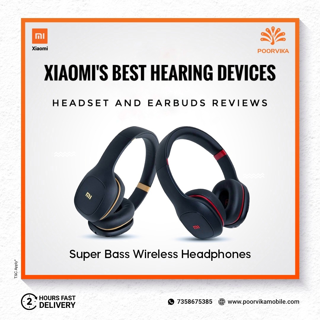 Mi wireless discount super bass headphones