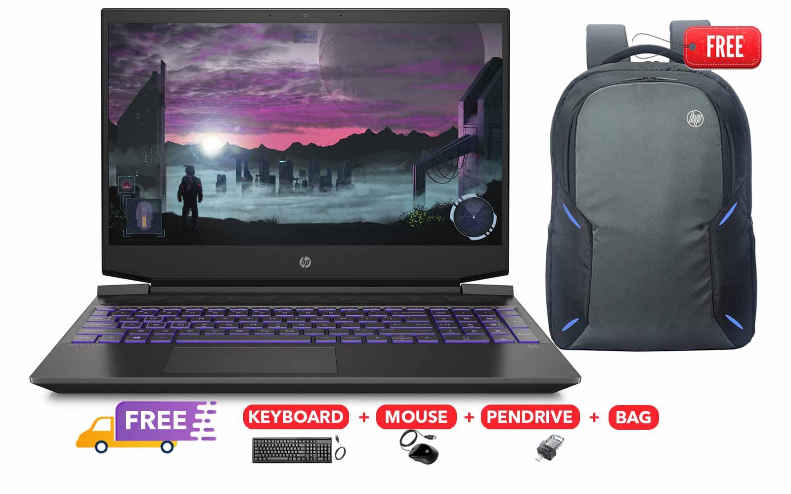 Laptop hp pavilion gaming ryzen 5 hot sale