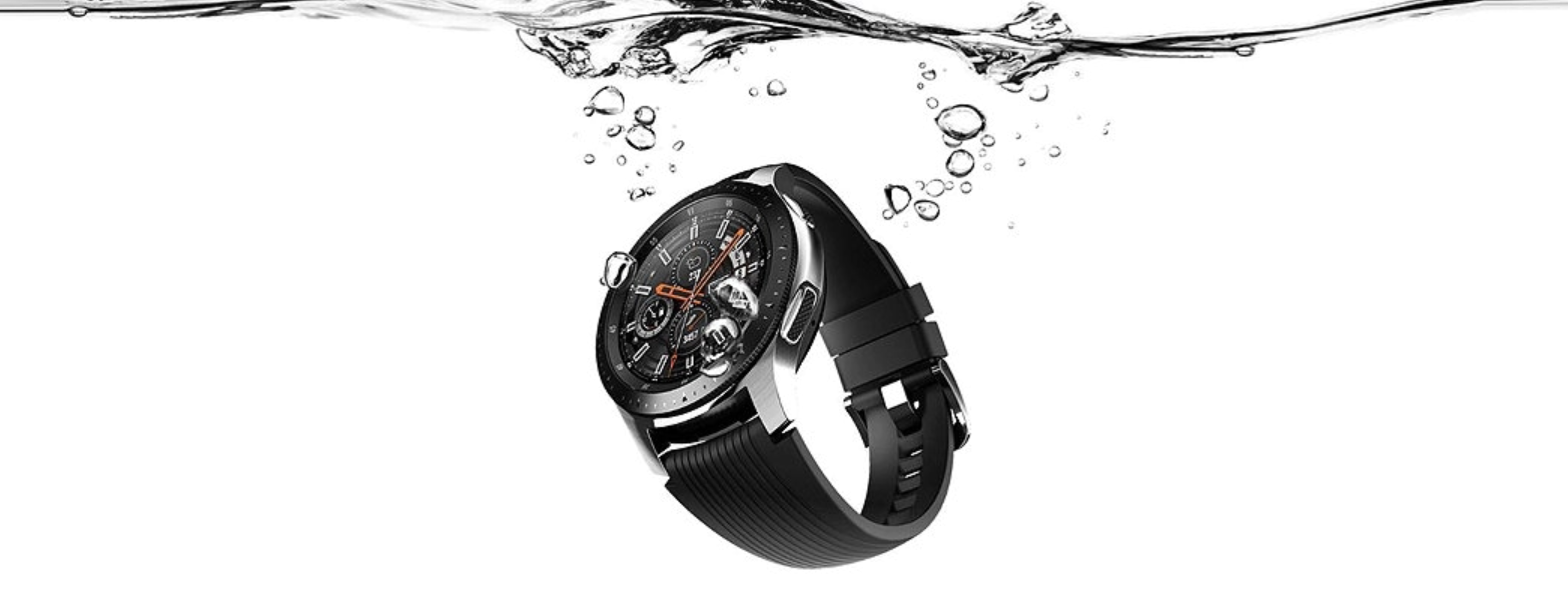 galaxy smartwatch waterproof