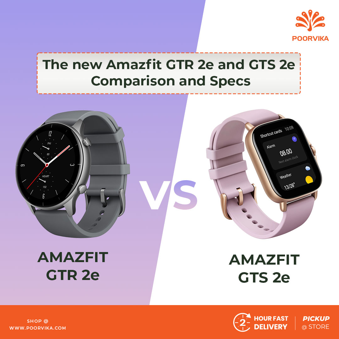 Amazfit gts 2e vs gtr 2e new arrivals