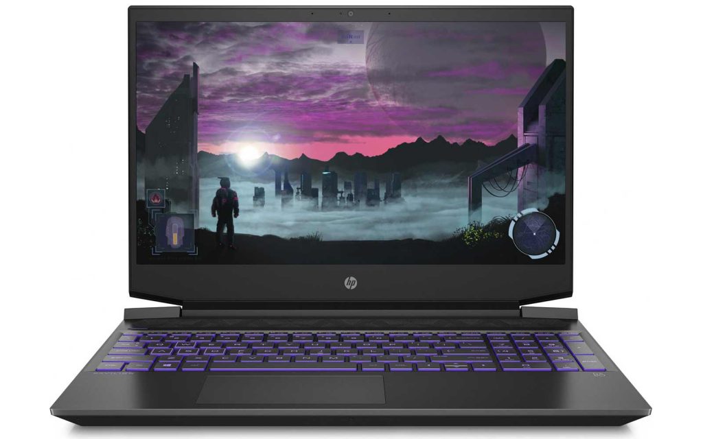 HP Pavilion Gaming Ryzen 5 Hexa Core Windows 10 Laptop 15-ec1050AX 8GB RAM 4GB NVIDIA GeForce 1TB HDD 256GB SSD 15.6 inch Shadow Black 1.98 kg