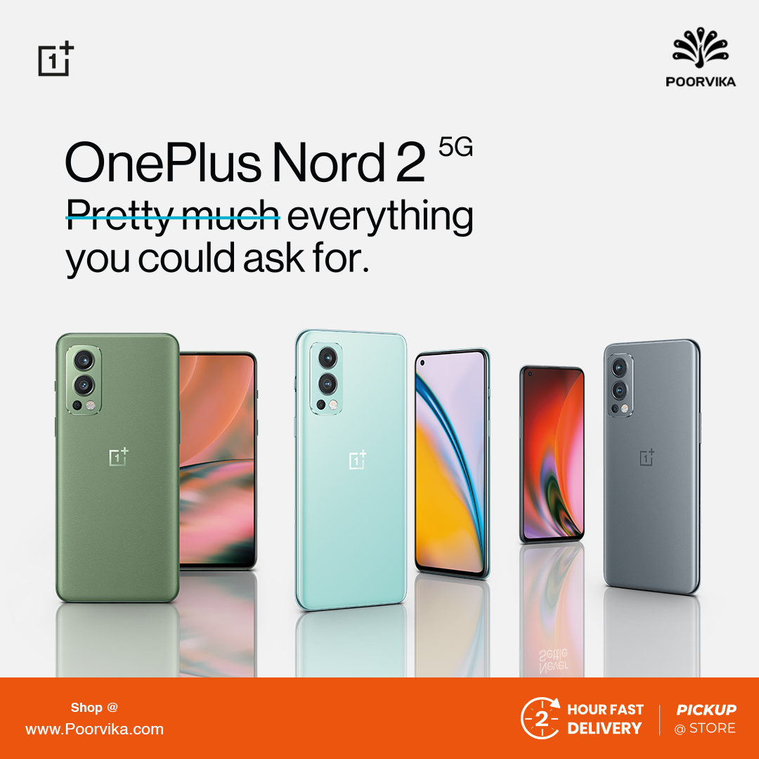 Step into the Future with OnePlus Nord 3 - Shop at Poorvika!