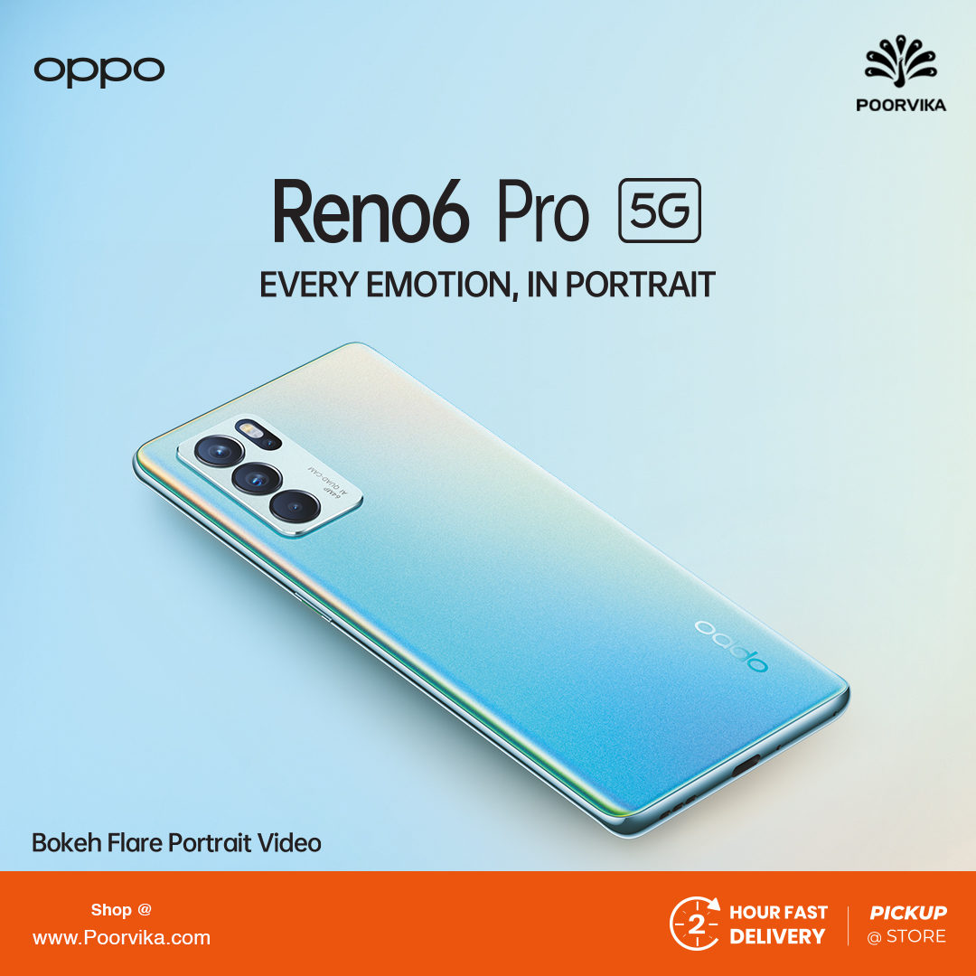 Oppo Reno 6 Pro 5G Dimensity 1200 65W Fast Charging 6.55 90HZ