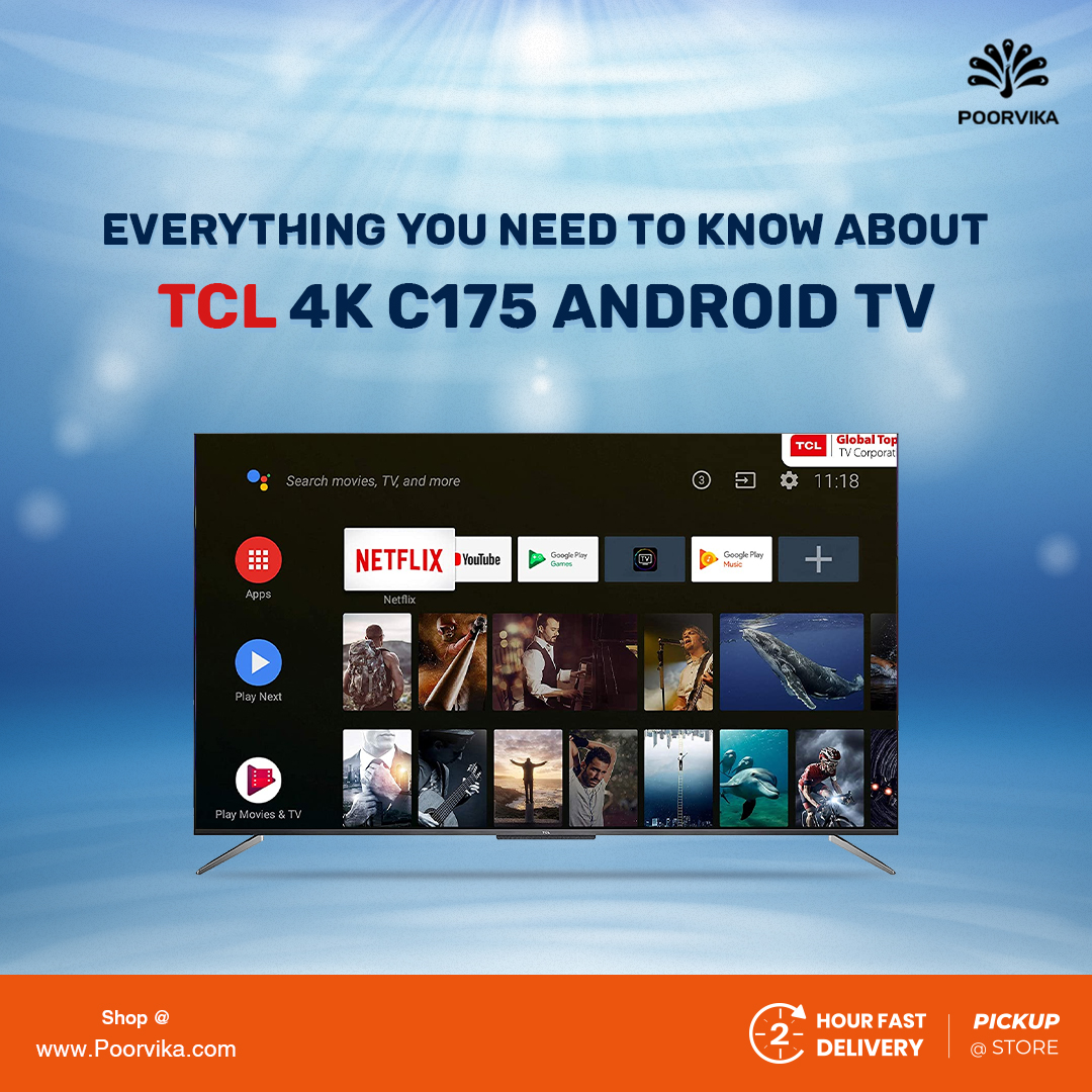 TCL 50 Smart TV - Features & Specs - Poorvika Blog