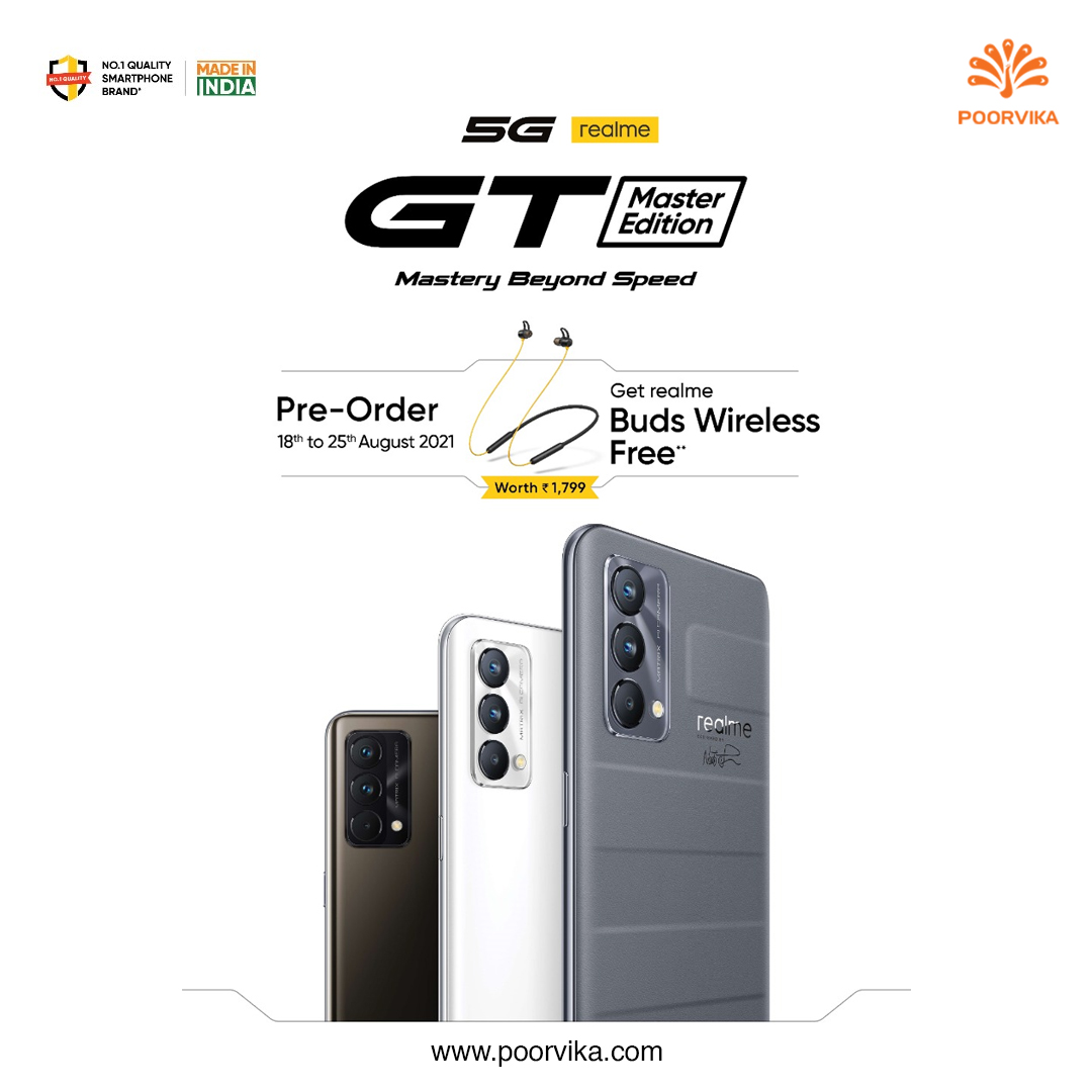 Pre-book realme GT Master Edition