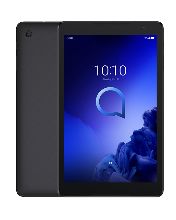 A picture showing the front view of Alcatel 3T 10 inch tablet