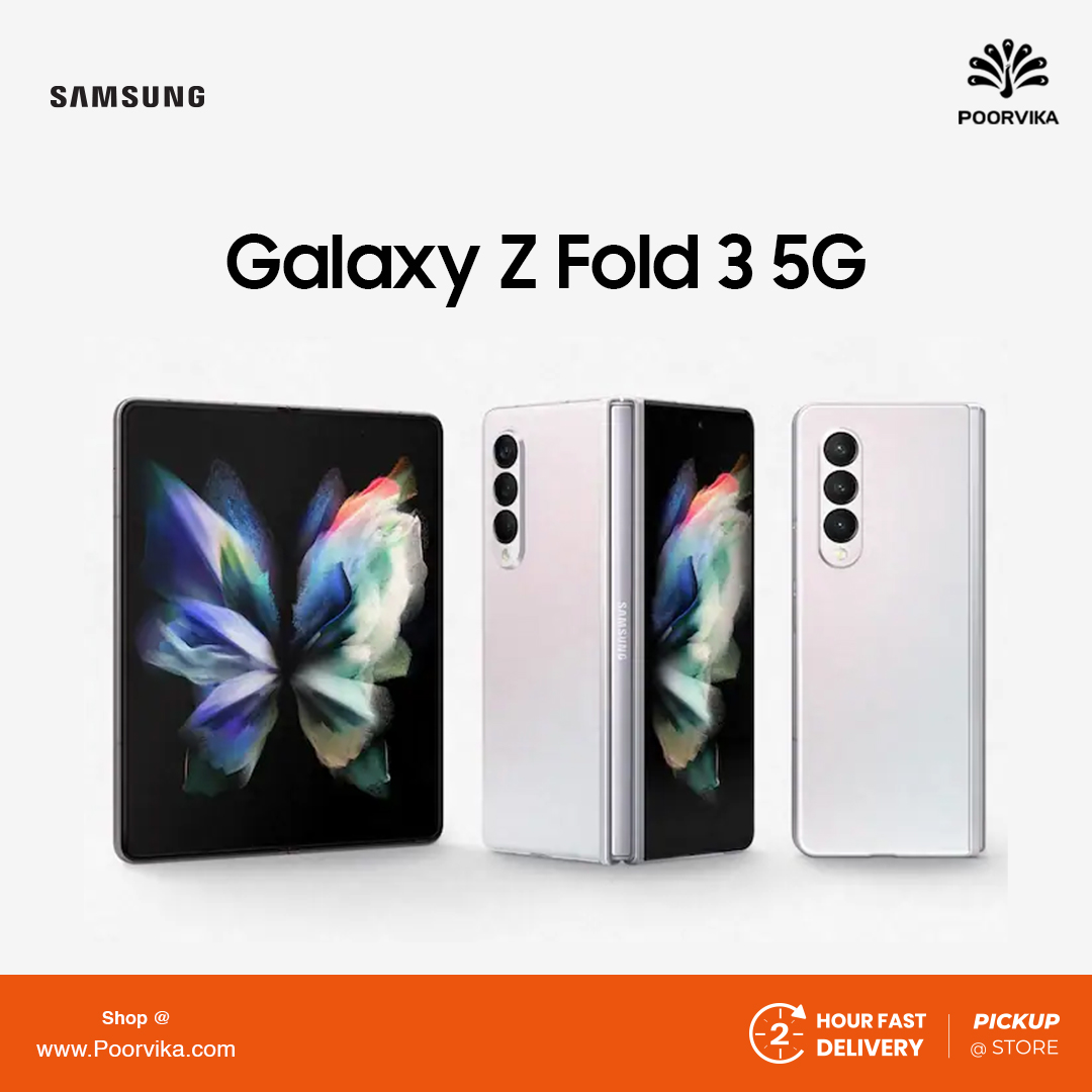 Samsung Galaxy Z Fold 3 register poorvika