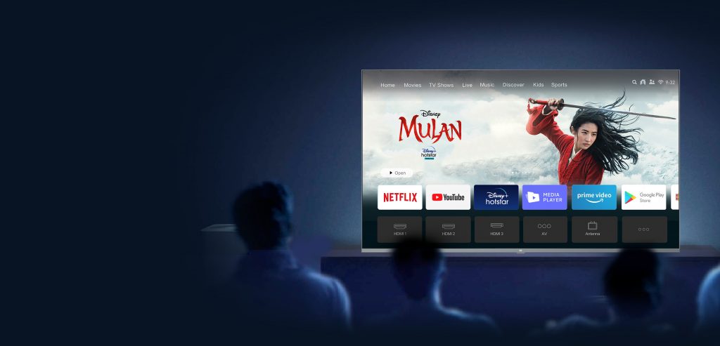 OTT support of Xiaomi Mi QLED TV
