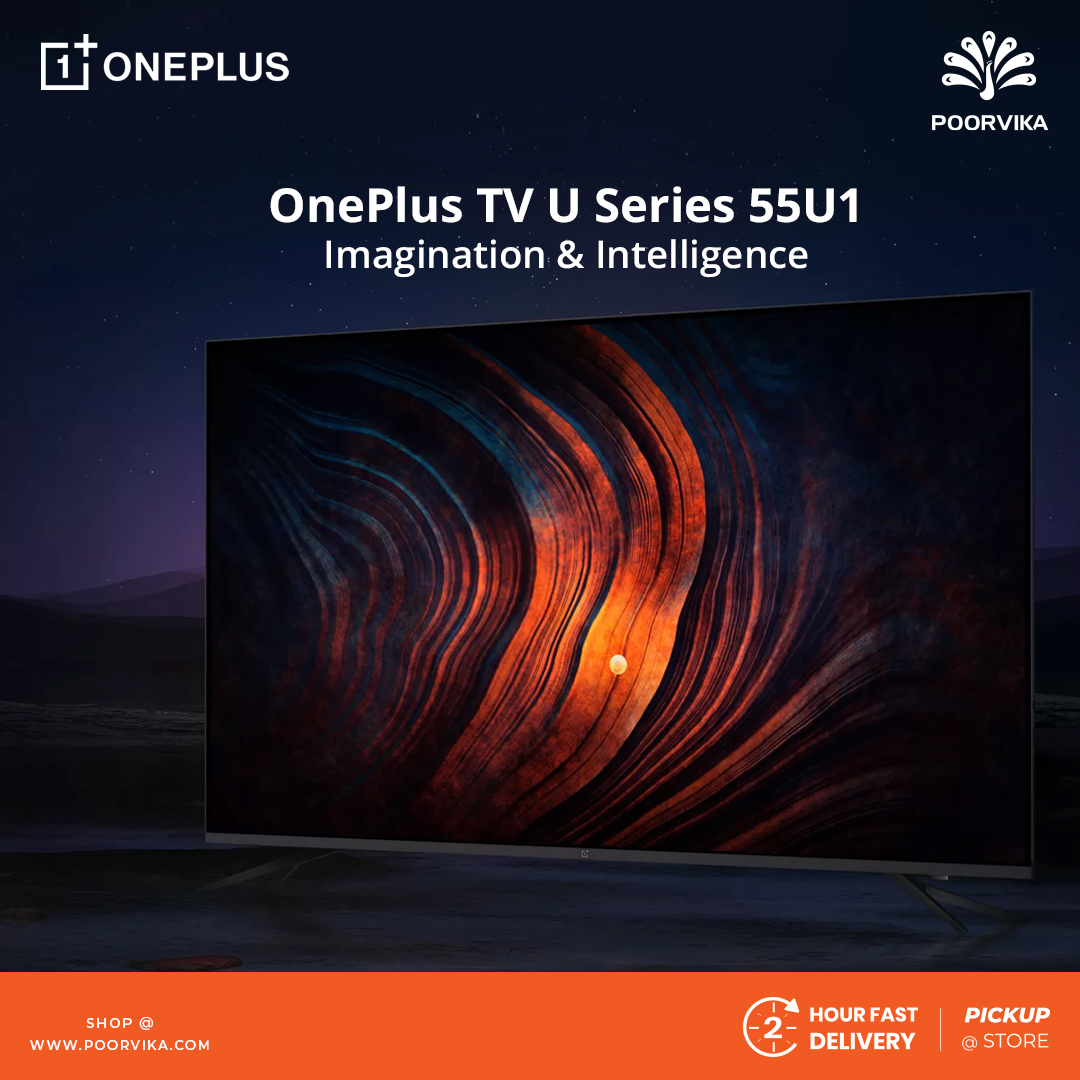 OnePlus U Series Ultra HD 4K LED Smart Android TV 55U1 Blog Creative