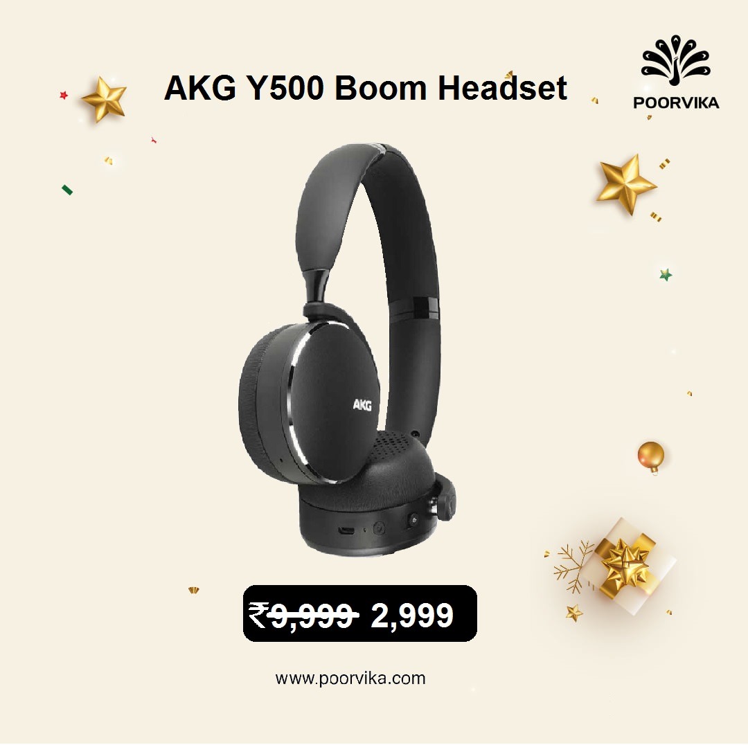 Akg best sale y500 black