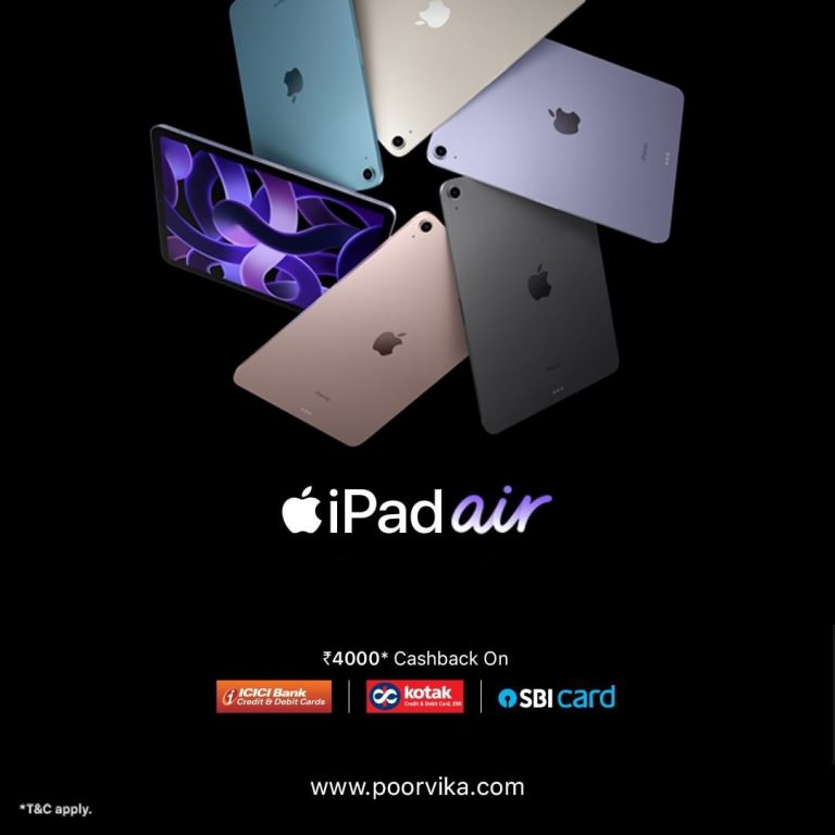 apple ipad air 2022 Archives - Poorvika Blog