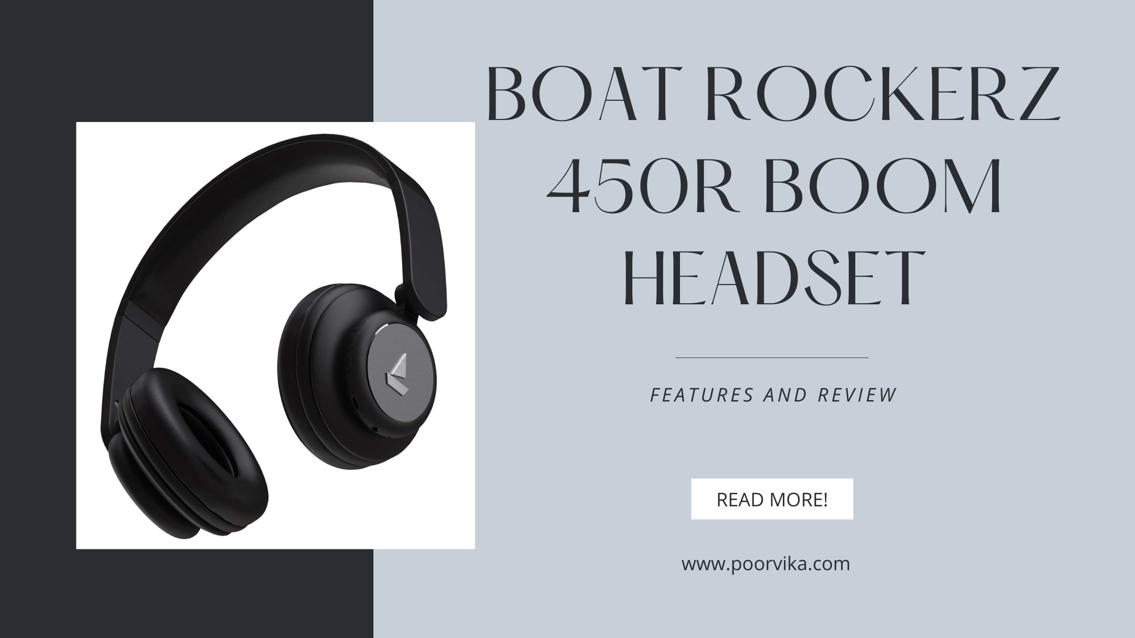 Boat Rockerz 450R Boom Headset- Features and Review